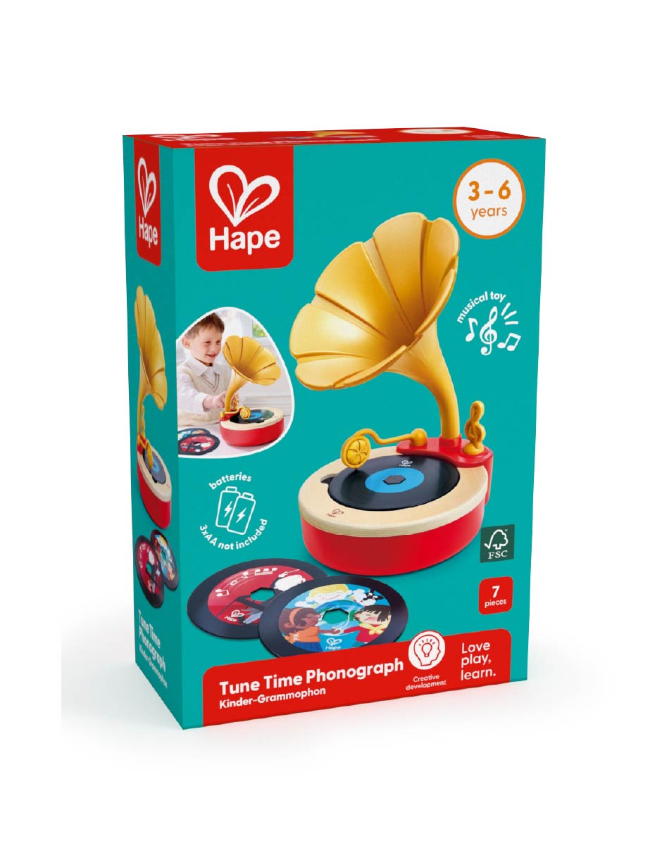 Kit instrumento musical Hape Preschool Music E0641 Alegría