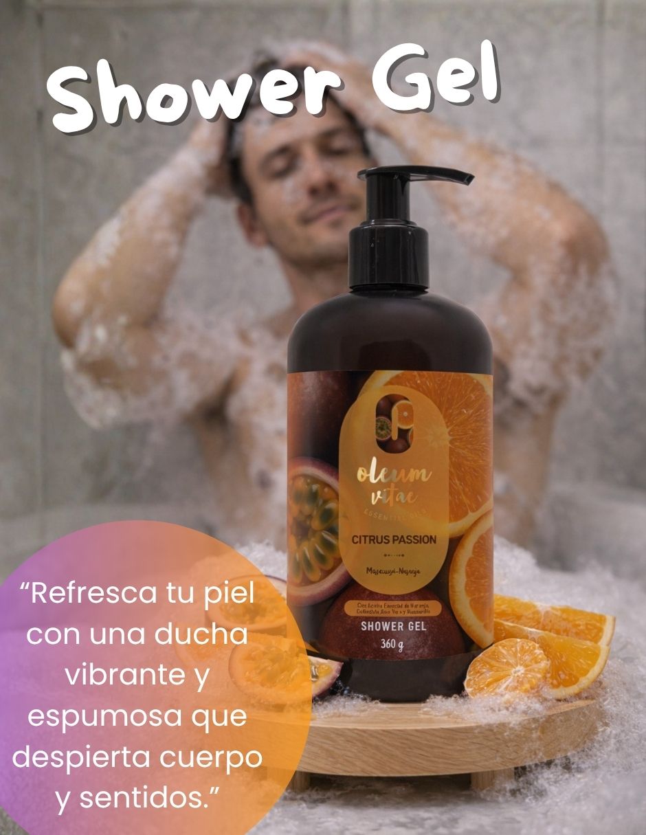 Kit tratamiento para cuerpo Citrus Passion Crema y Jabón Corporal Maracuyá Naranja Oleum Vitae