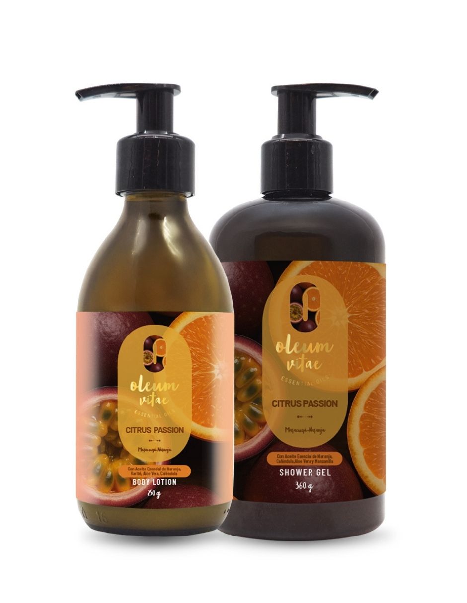 Kit tratamiento para cuerpo Citrus Passion Crema y Jabón Corporal Maracuyá Naranja Kit tratamiento para cuerpo Citrus Passion Crema y Jabón Corporal Maracuyá Naranja