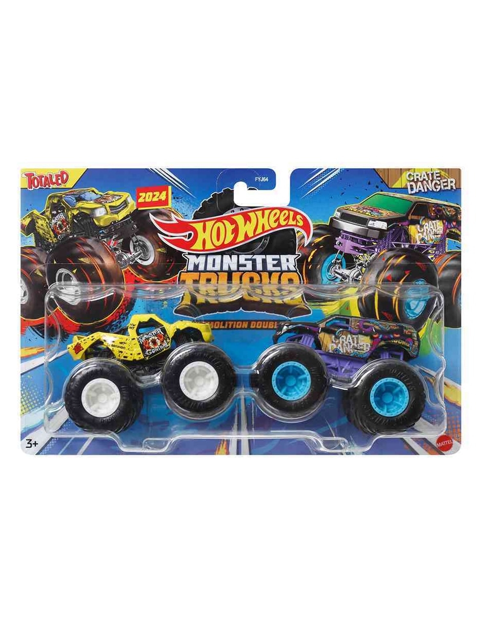 Monster truck Totaled Vs Crate Danger 4