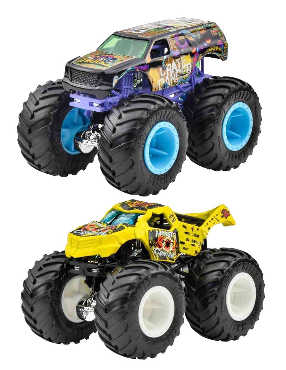 Monster truck Totaled Vs Crate Danger 1