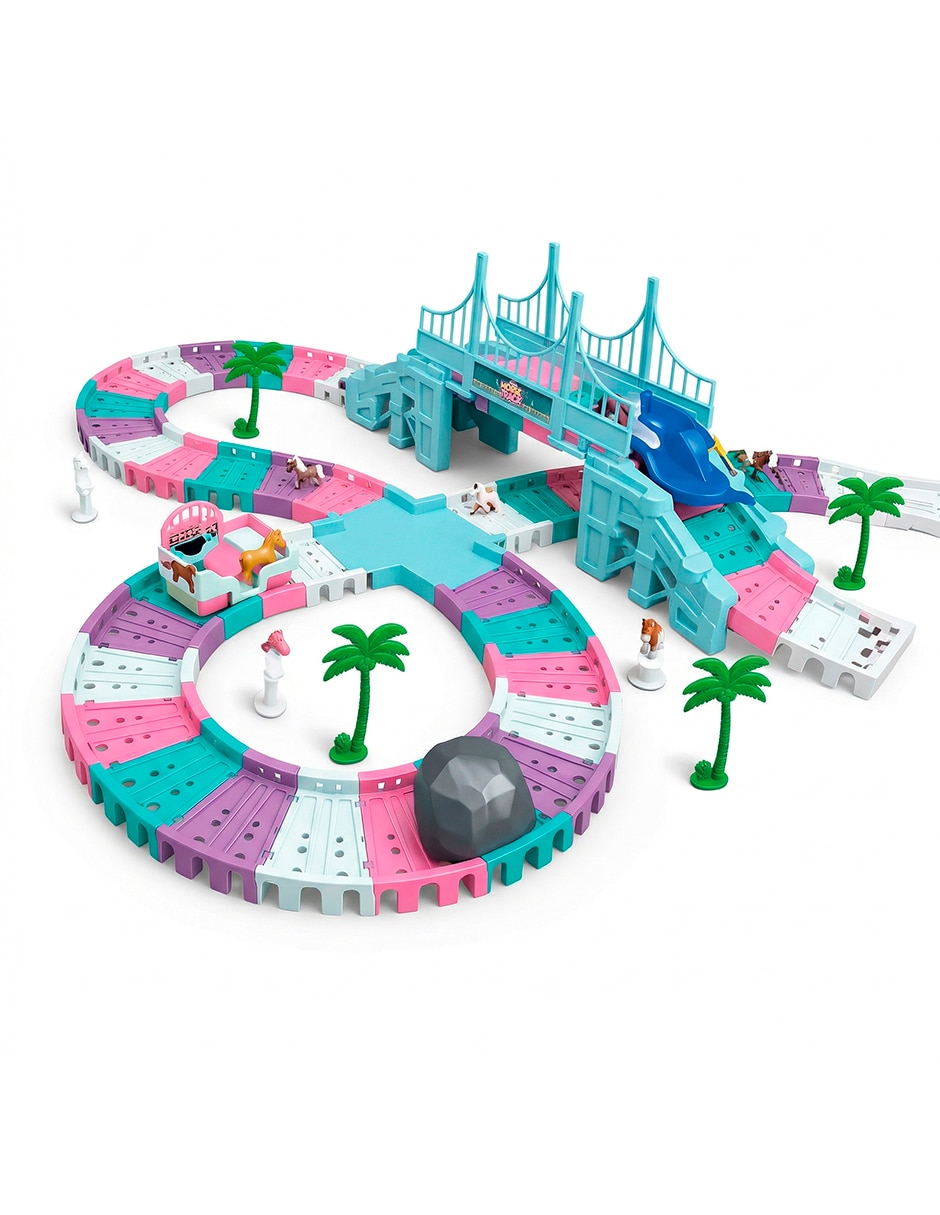 Pista armable unicornio