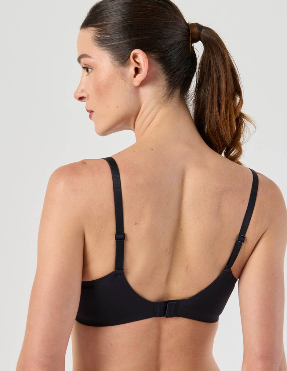 Brassiere demi con copa para mujer 3