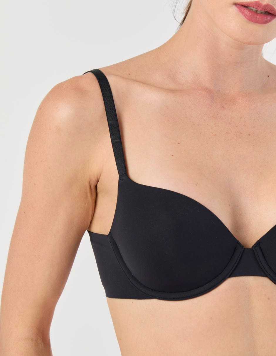 Brassiere demi con copa para mujer 4