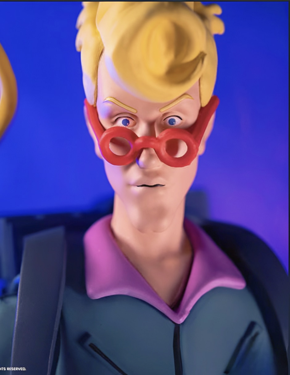 Figura de colección articulada The Real Ghostbusters Egon Spengler Mondo