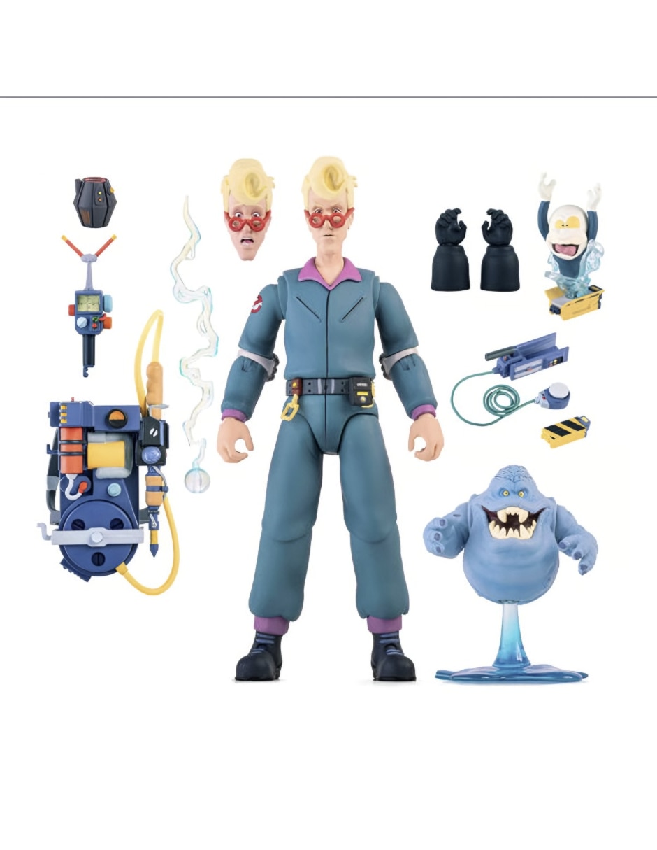 Figura de colección articulada The Real Ghostbusters Egon Spengler Mondo