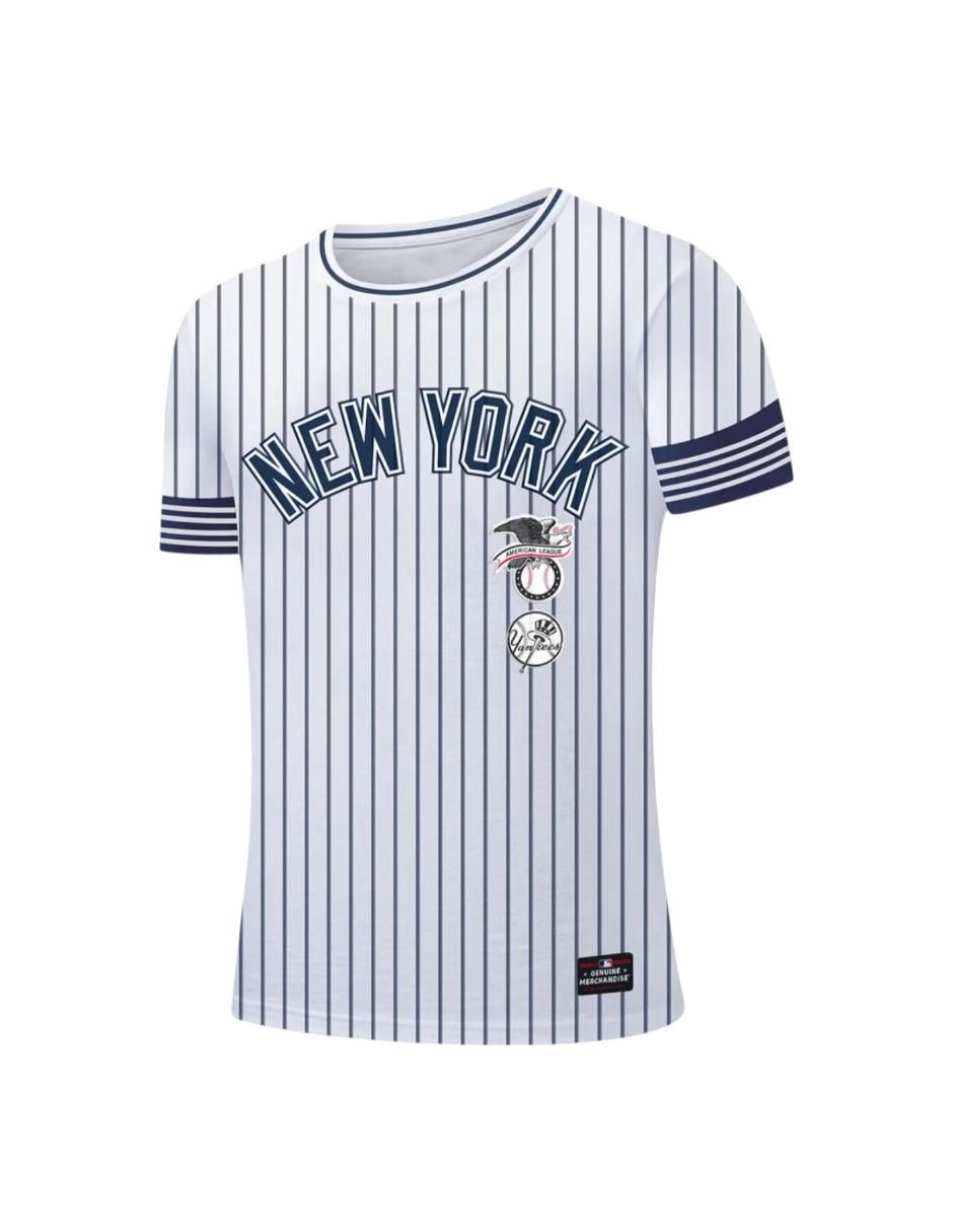 Jersey de New York Yankees Conmemorativo de manga corta Fanatics para hombre