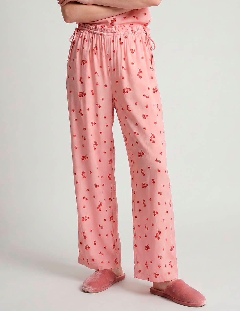 Pantalón pijama de algodón para mujer Pantalón pijama de algodón para mujer