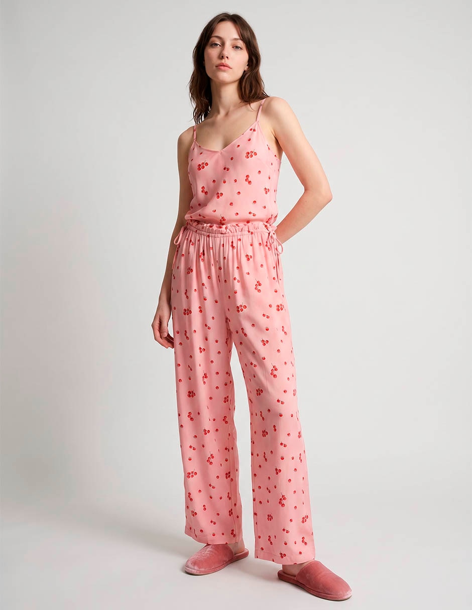 Pantalón pijama de algodón para mujer 3