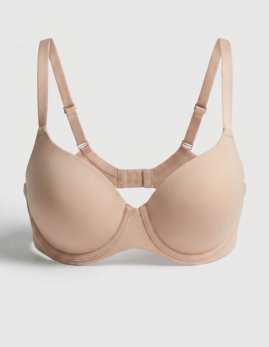 Brassiere demi etam con copa para mujer