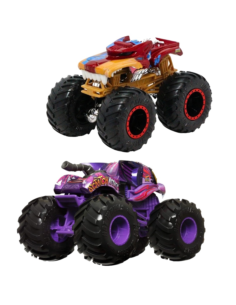 Monster truck Hot Wheels Scratch Attack Y Hot Weiler