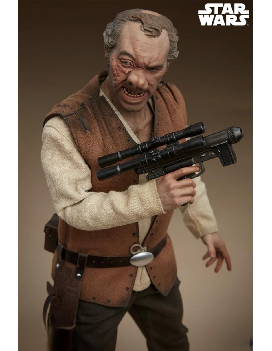 Figura de colección articulada Star Wars Episode IV: A New Hope limitada Sideshow