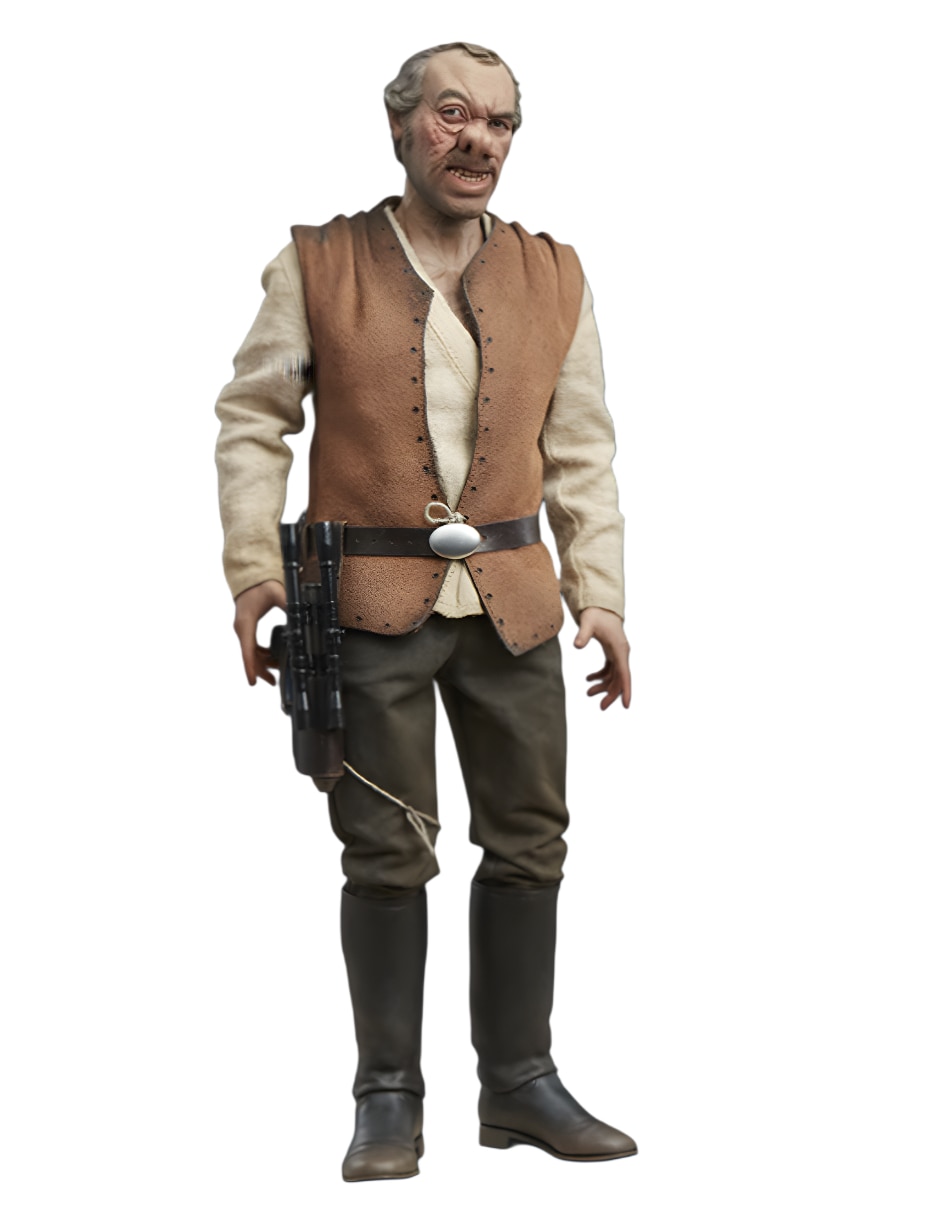 Figura de colección articulada Star Wars Episode IV: A New Hope limitada Sideshow