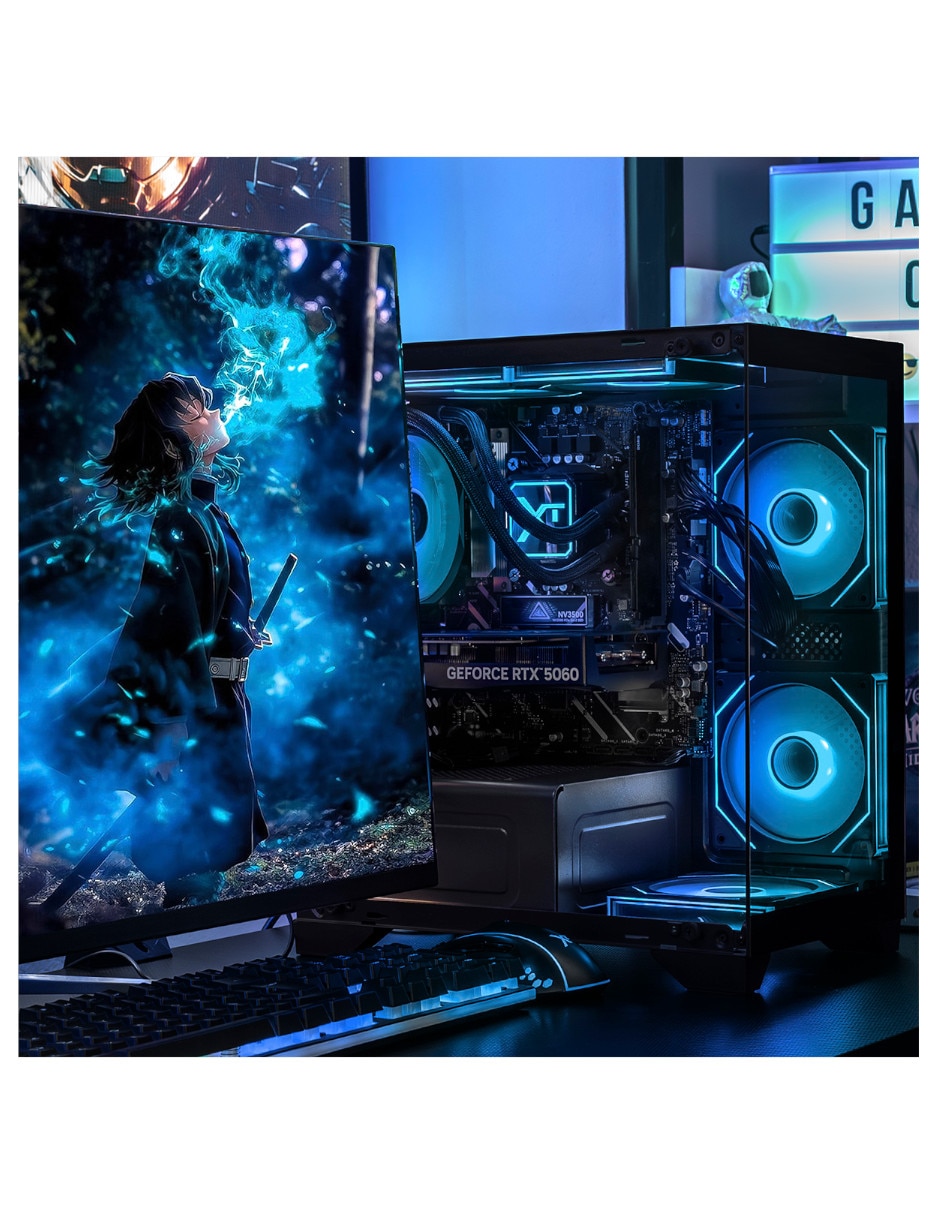 Computadora gamer Xtreme PC Gaming XTPCU516GB55060MCHB 27 pulgadas Full HD Intel Core Ultra 5 NVIDIA GeForce RTX 5060 16 GB RAM 1 TB SSD
