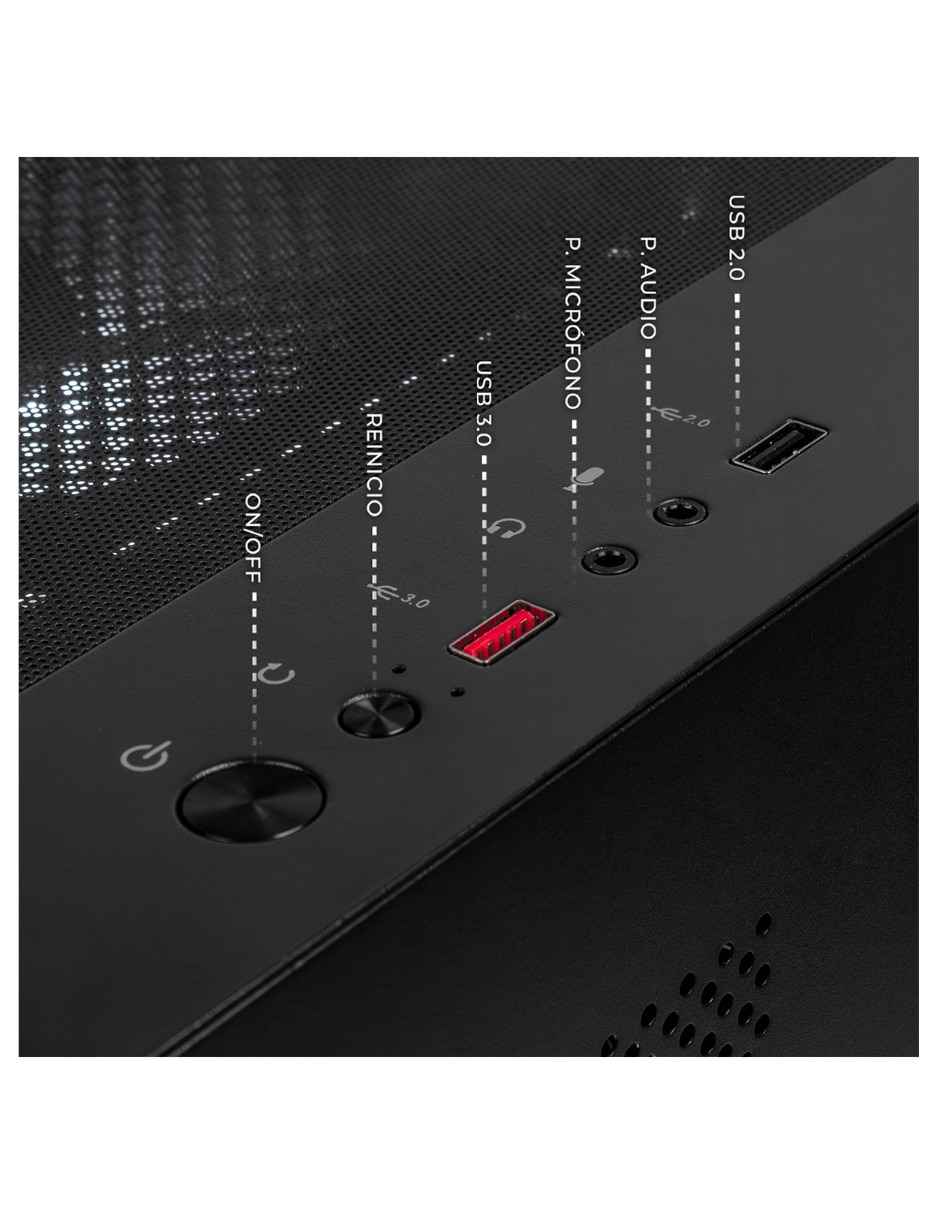 Computadora gamer Xtreme PC Gaming XTPCU516GB55060MCHB 27 pulgadas Full HD Intel Core Ultra 5 NVIDIA GeForce RTX 5060 16 GB RAM 1 TB SSD