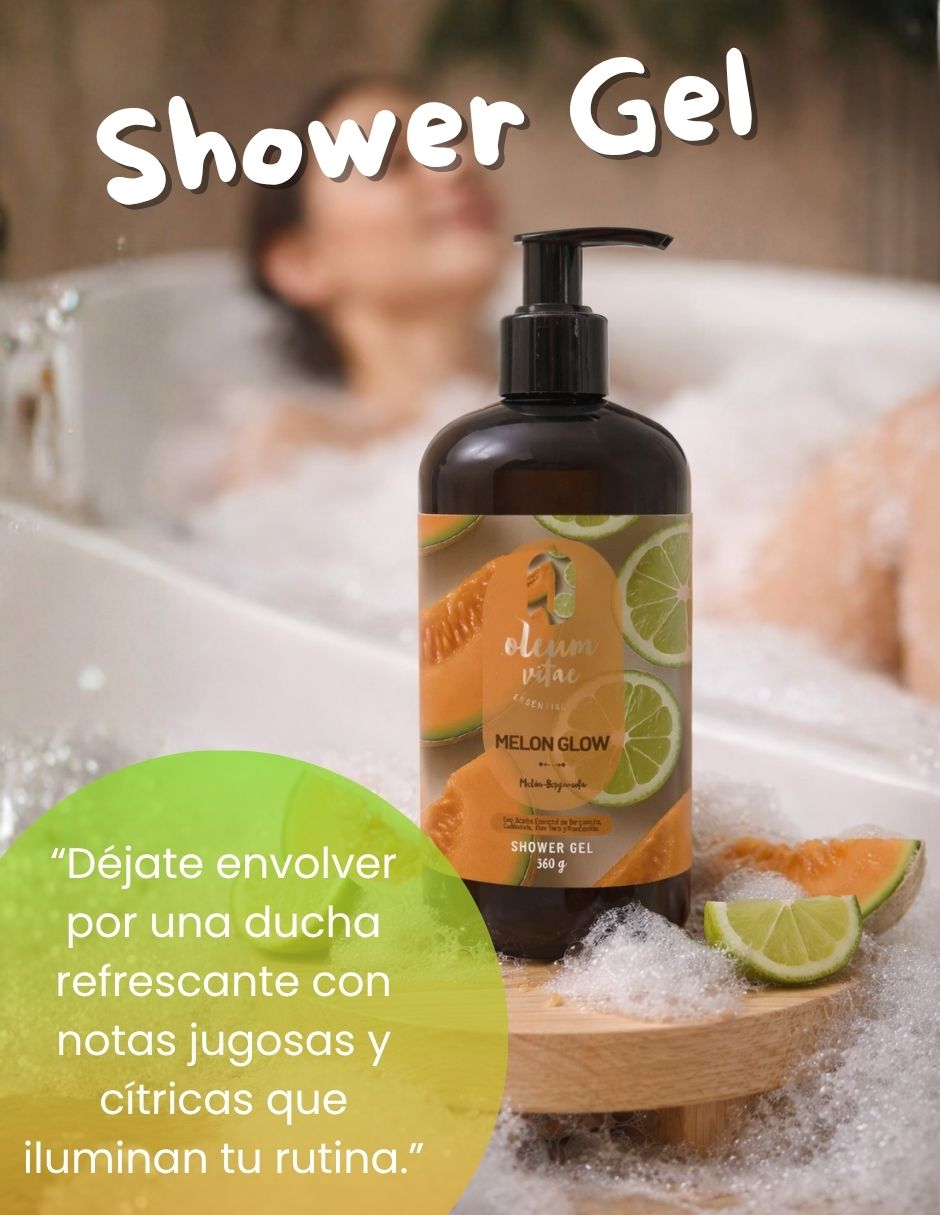 Kit tratamiento para cuerpo Melón Glow Crema y Jabón Corporal Melon Bergamota Oleum Vitae