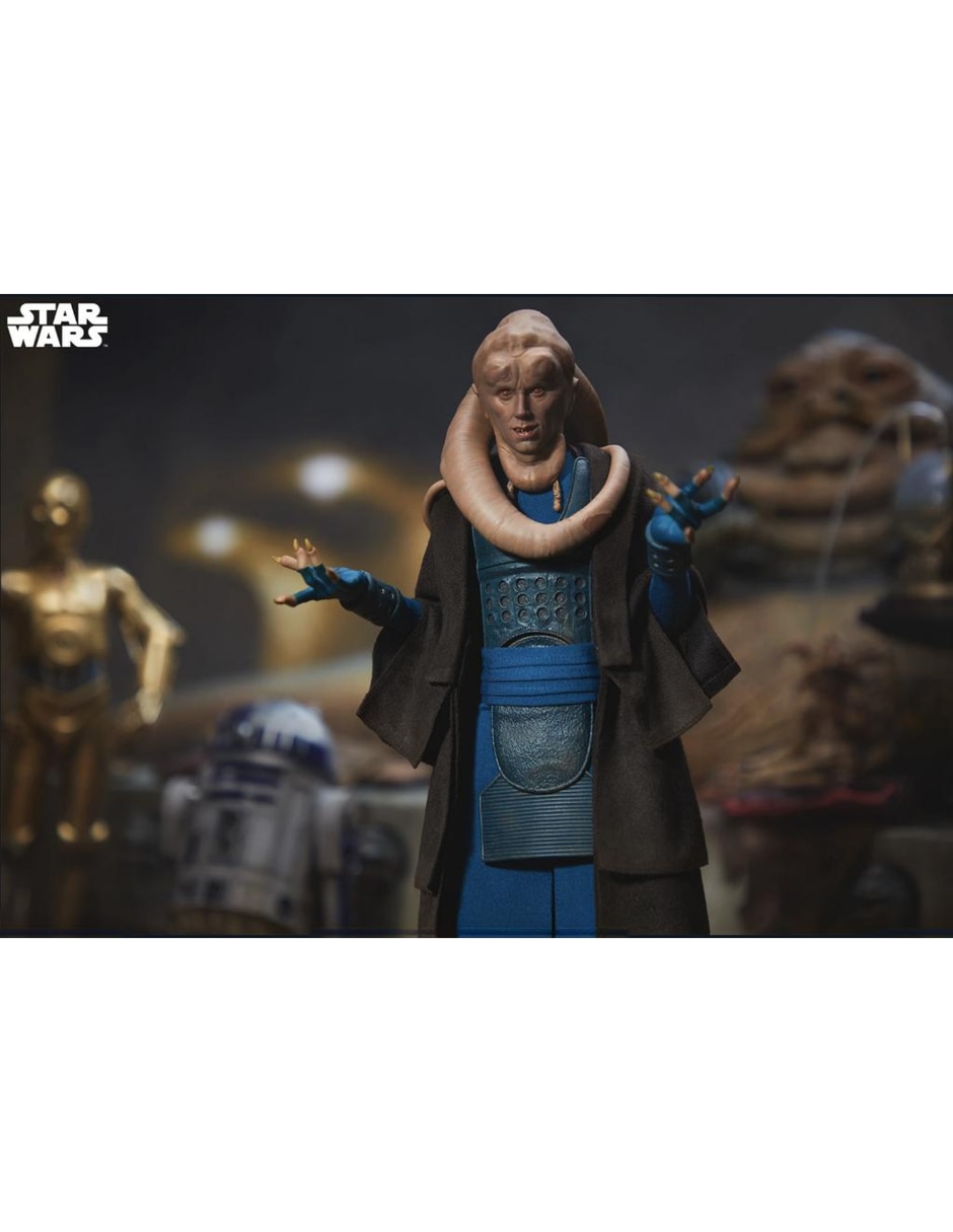 Figura de colección articulada Star Wars Episode IV: A New Hope Bib Fortuna limitada Sideshow
