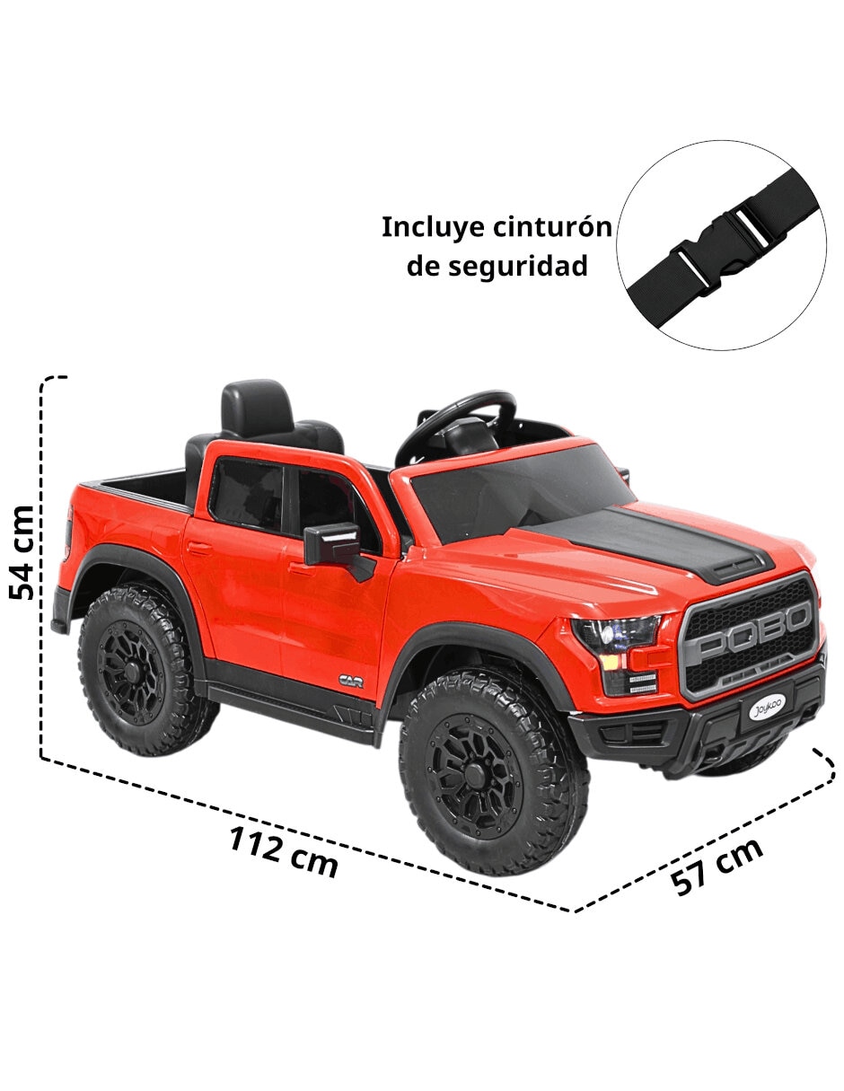 Montable trol remoto camioneta control remoto bluetooth luces sonidos de recargable 7