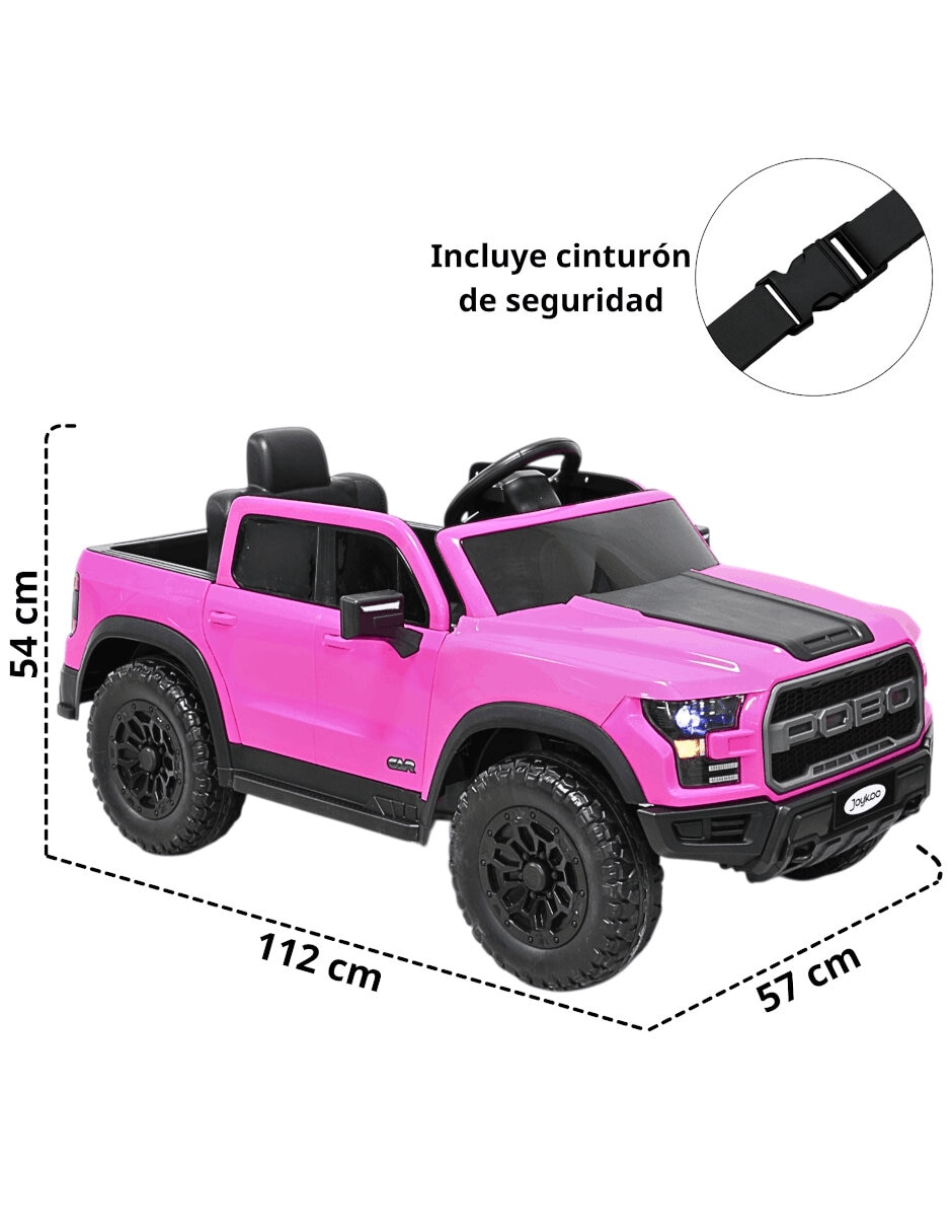 Montable trol remoto camioneta control remoto bluetooth luces sonidos de recargable 7