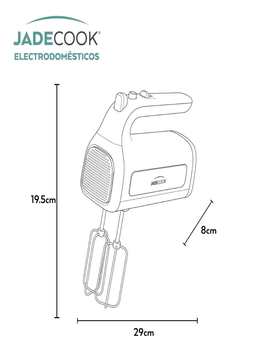 Batidora manual 5 velocidades C0585-00 8
