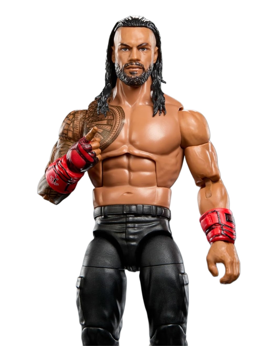 Figura de colección articulada WWE Roman Reigns Collectors Mattel