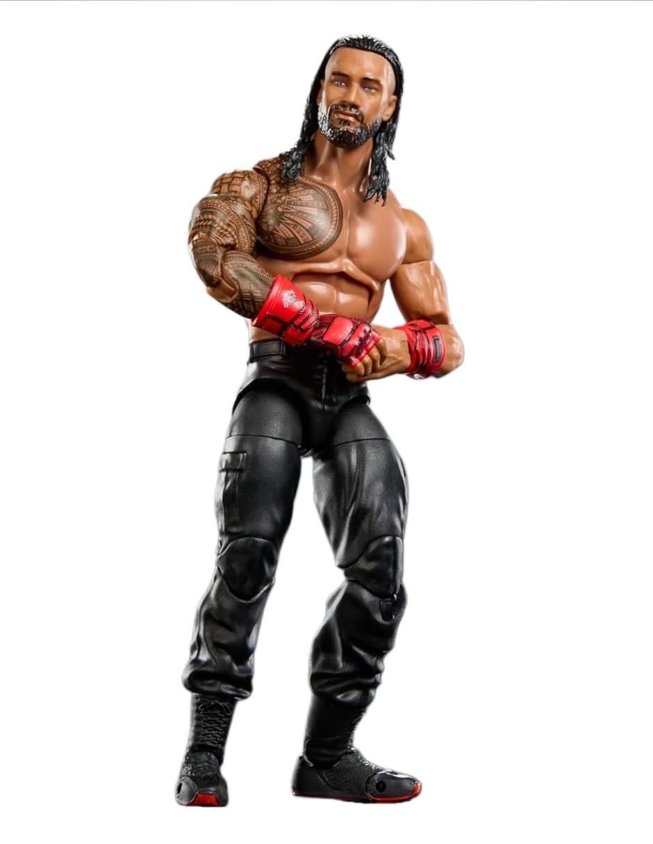 Figura de colección articulada WWE Roman Reigns Collectors Mattel
