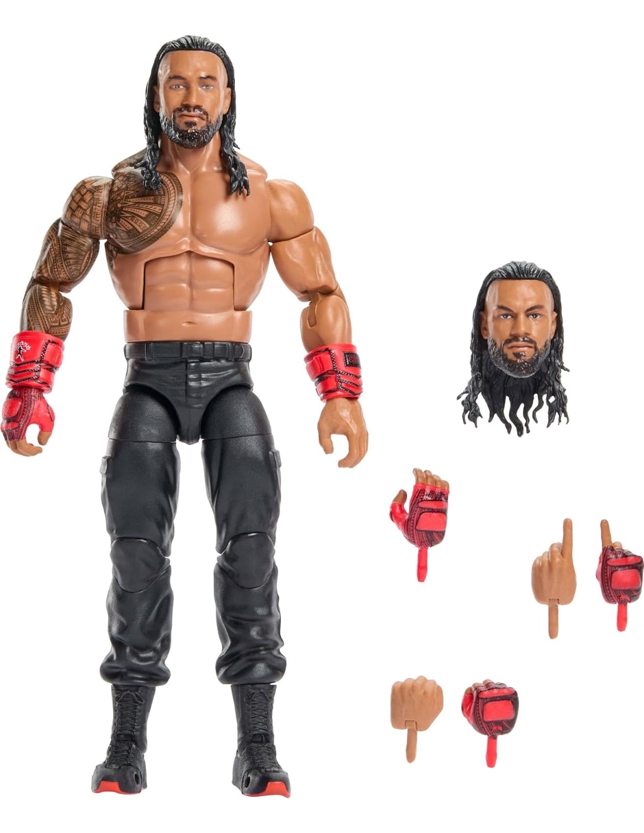 Figura de colección articulada WWE Roman Reigns Collectors Mattel