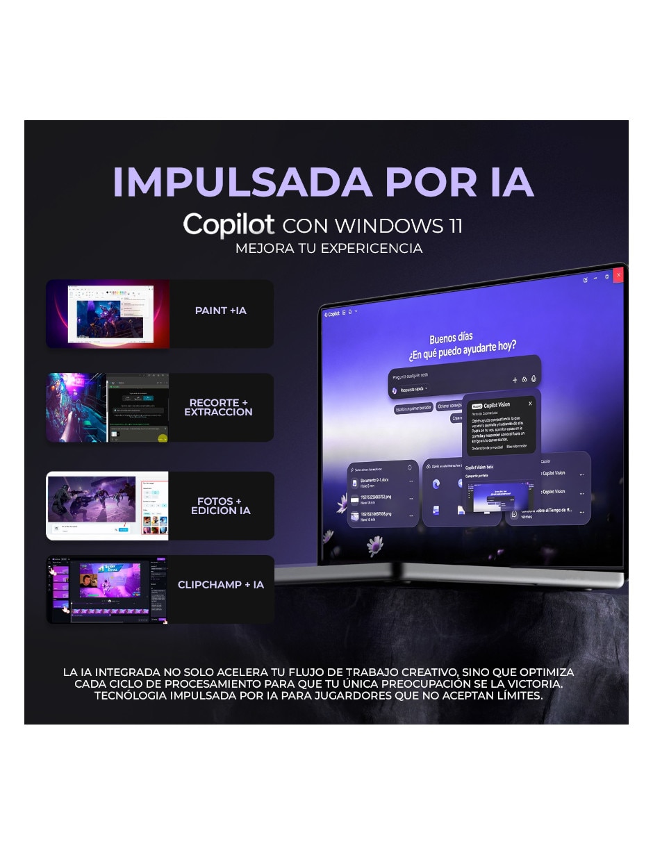 Laptop gamer LENOVO Legion Pro 7i 16 pulgadas QHD+ Intel core ultra 9 NVIDIA GeForce RTX 5090 64 GB RAM 1 TB SSD