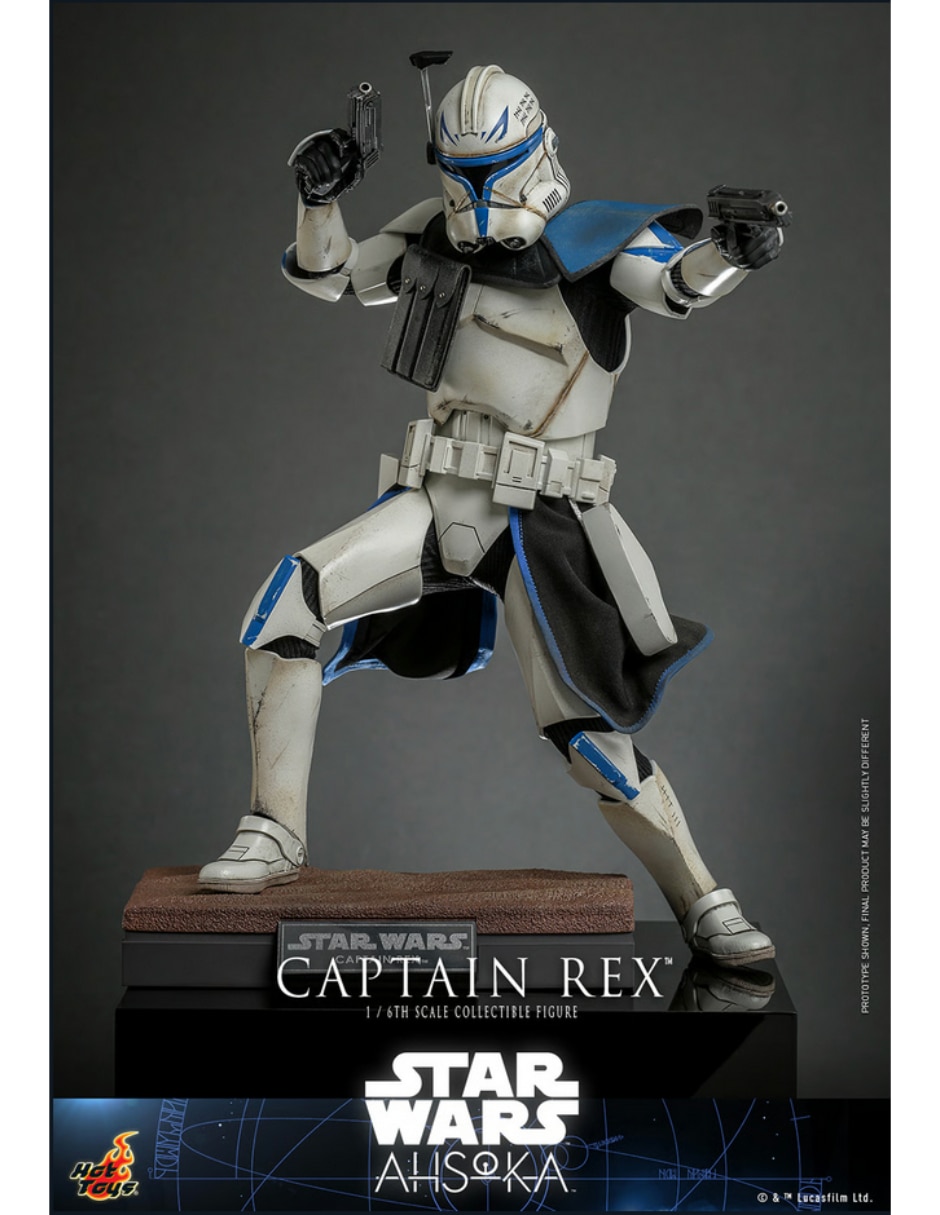 Figura de colección articulada Star Wars: Ahsoka Rex collectors Hot Toys