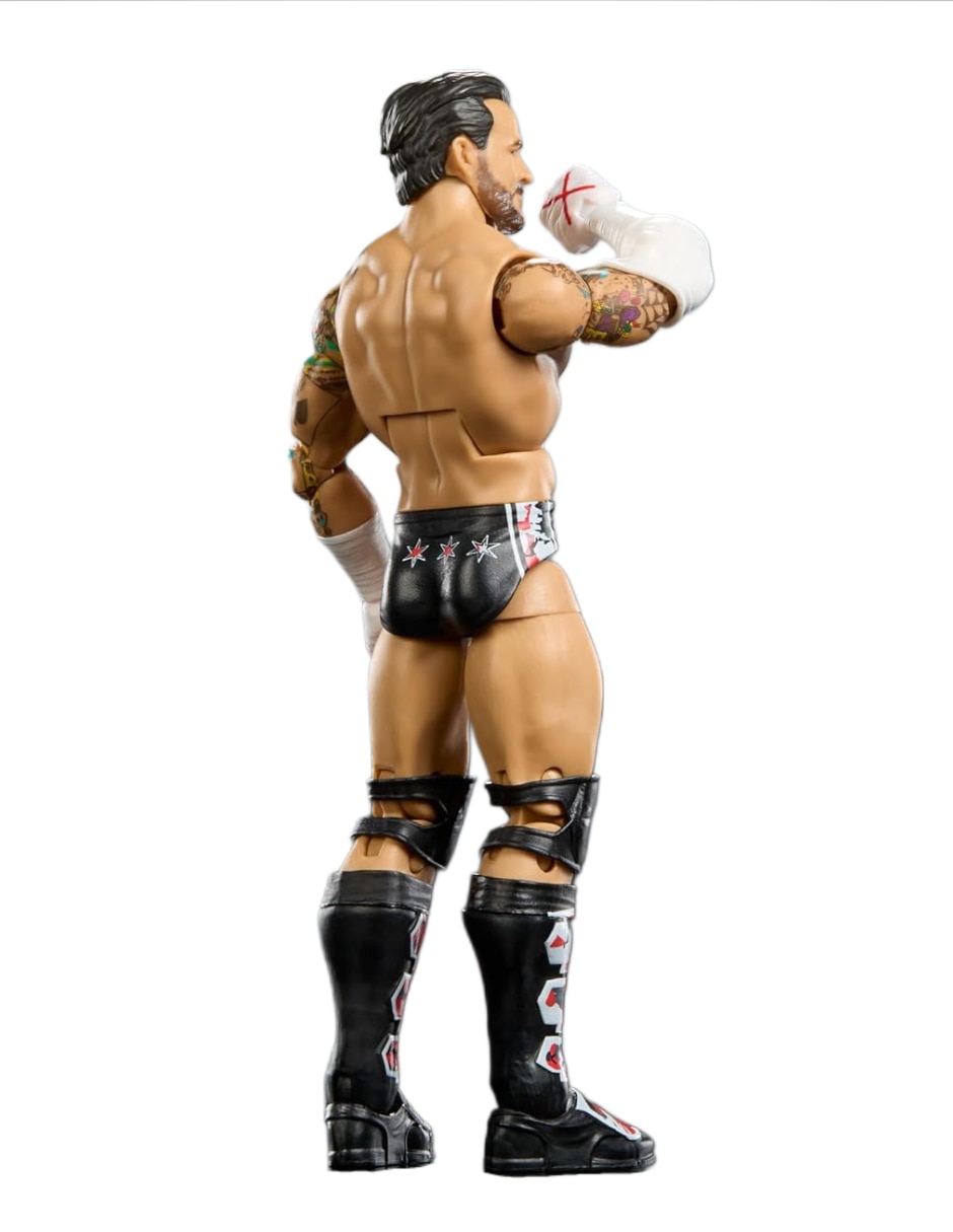 Figura de colección articulada WWE Cm Punk Collectors Mattel