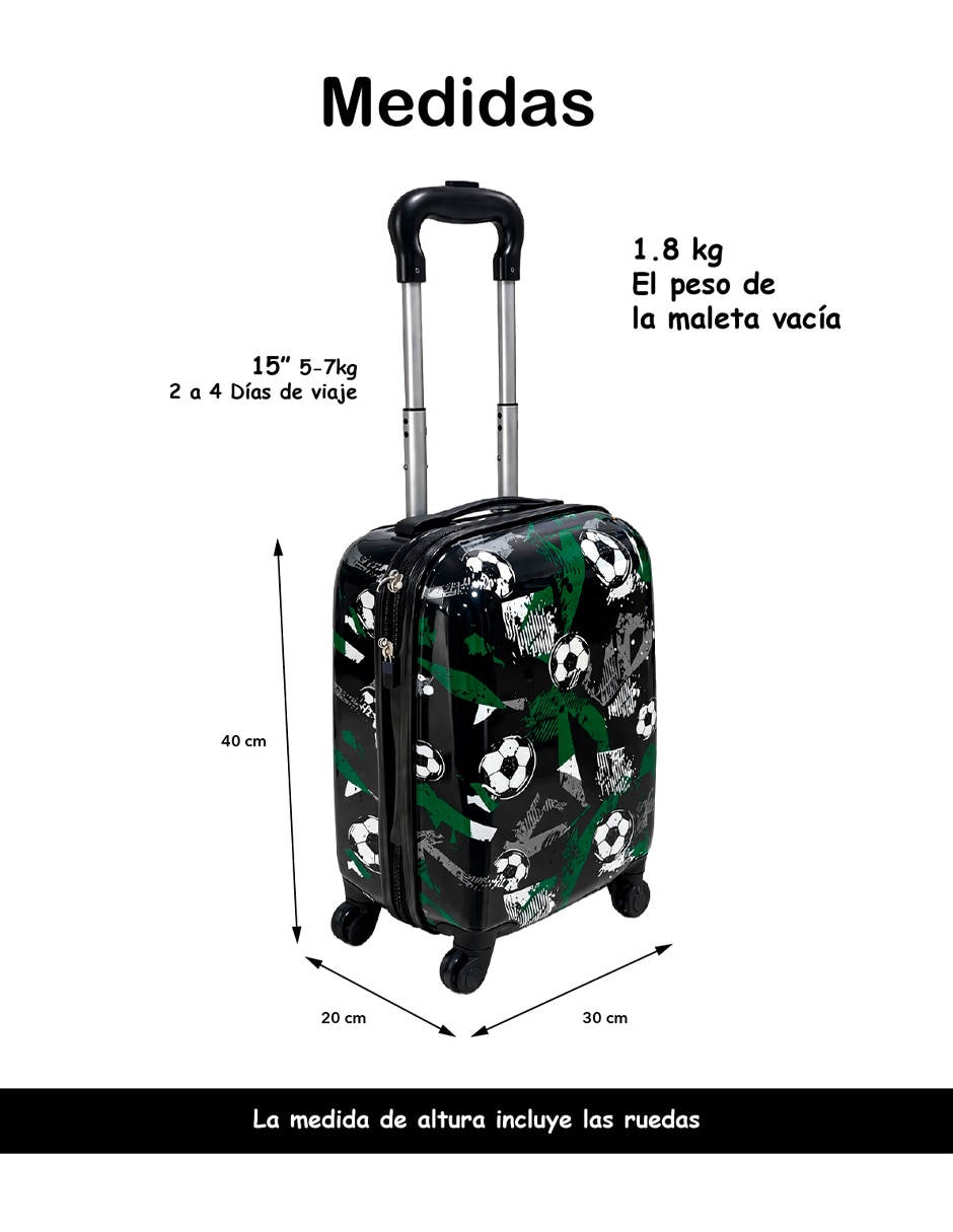 Maleta con ruedas de viaje 10