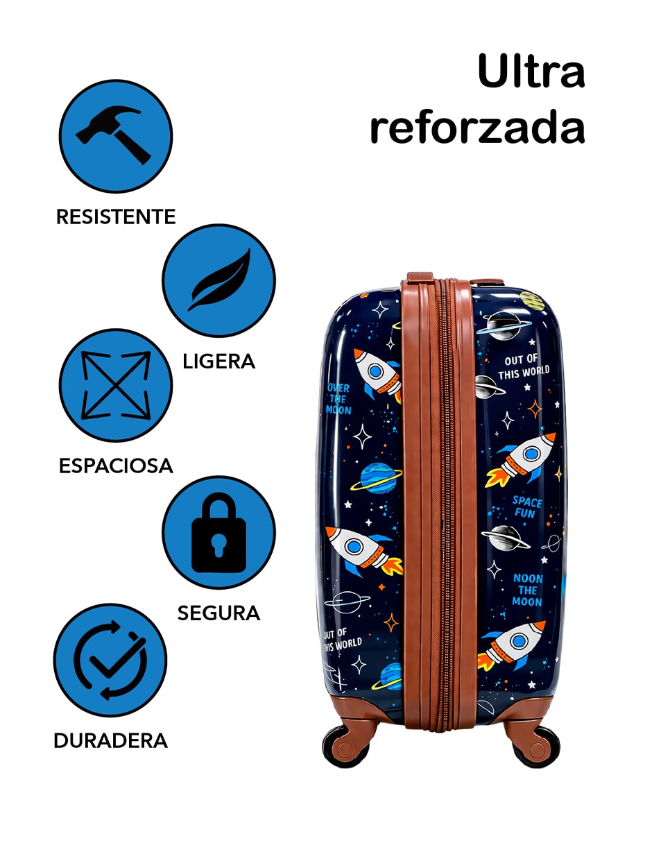 Maleta con ruedas de viaje Jony