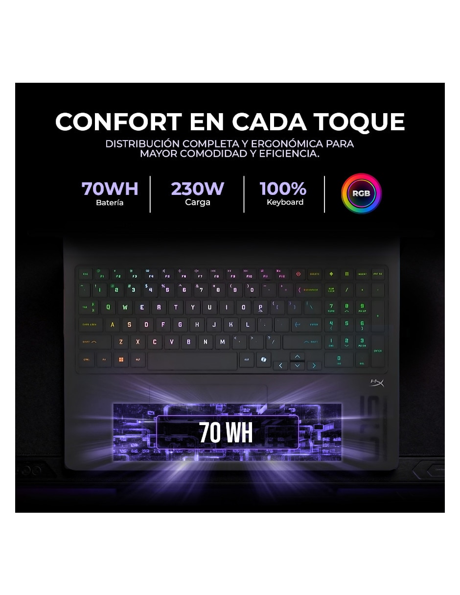 Laptop gamer Omen 16 pulgadas Full HD+ Intel core ultra 7 NVIDIA GeForce RTX 5060 16 GB RAM 1 TB SSD 4