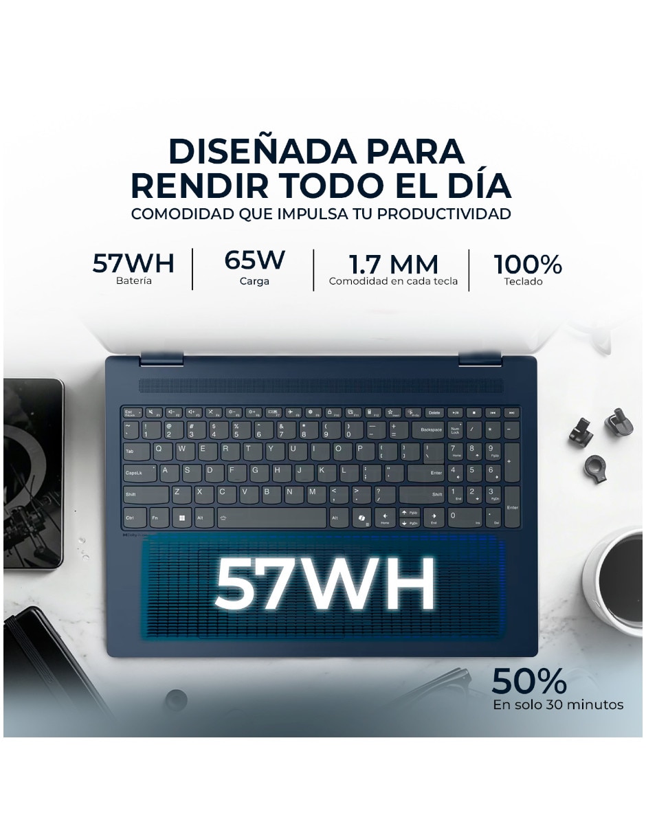 Figura de colección lenovo 83ku0013us 16 pulgadas full hd+ amd ryzen ai 7 350 integradas 16 gb ram 1 tb ssd