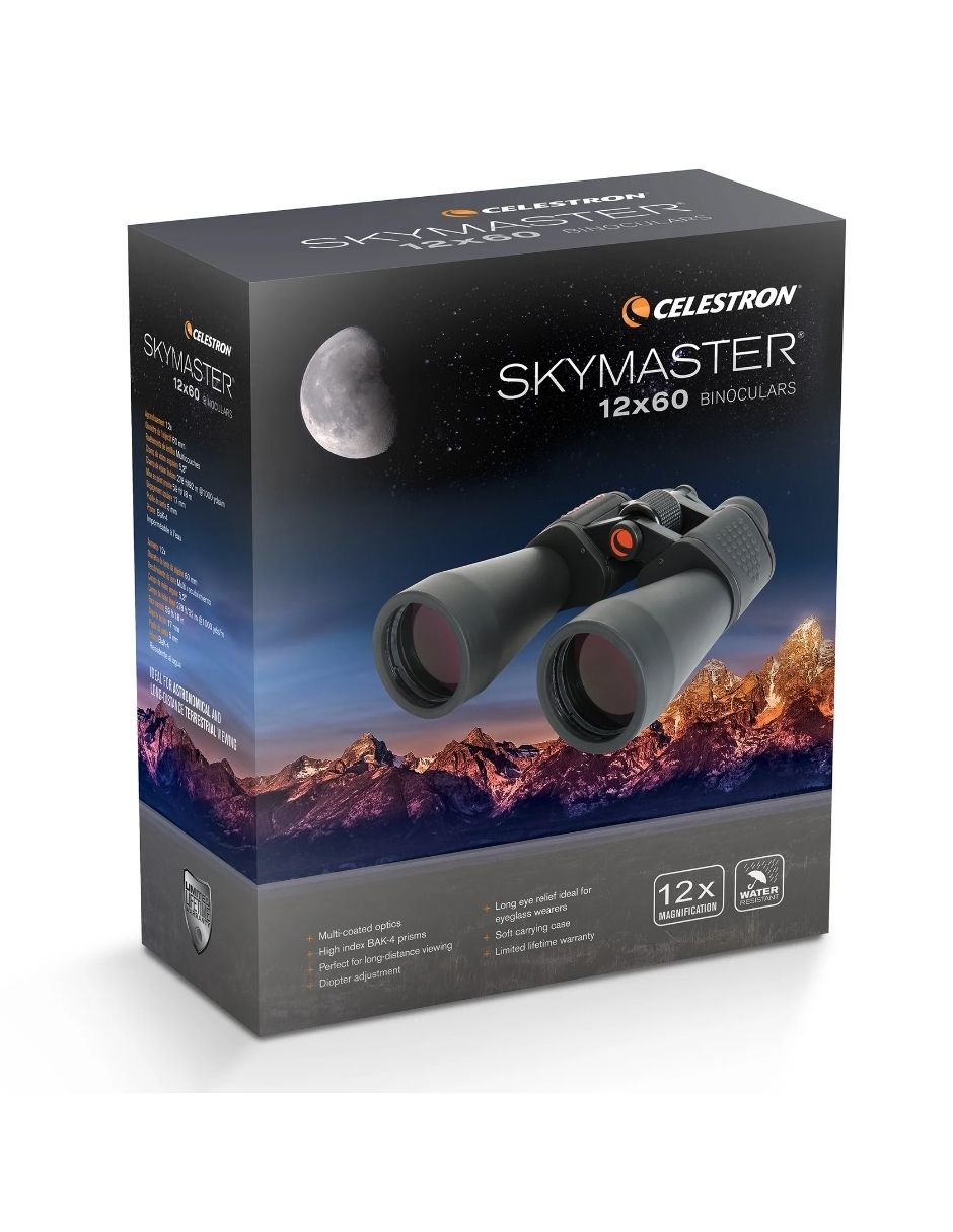 Binoculares refractor Celestron SkyMaster modelo SkyMaster 12x60