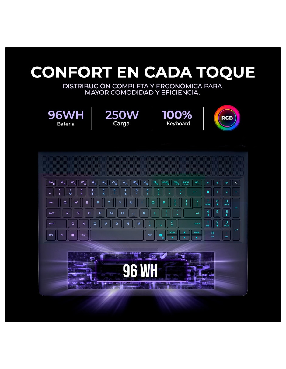 Laptop gamer ALIENWARE LAC16251-9582BLU-PUS 16 pulgadas WQXGA Intel core ultra 9 NVIDIA GeForce RTX 5070 32 GB RAM 2 TB SSD