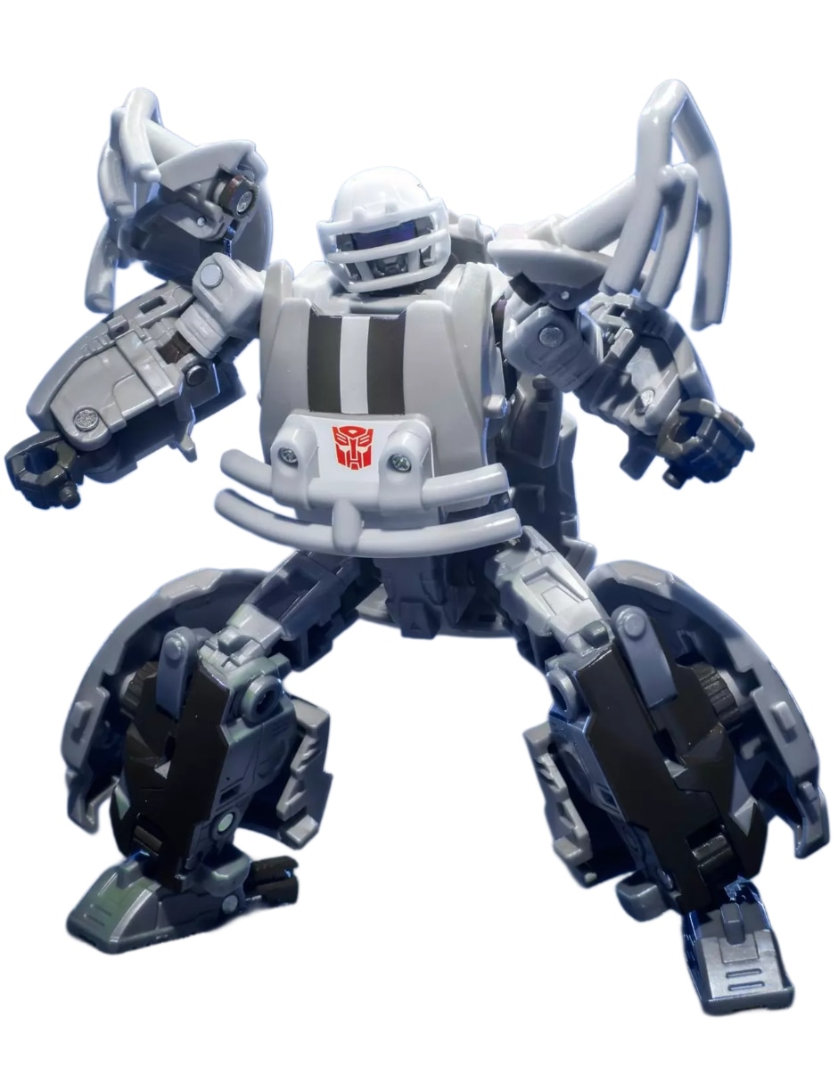 Figura de colección articulada Transformers Dallas Cowboys deluxe Hasbro 2 en 1