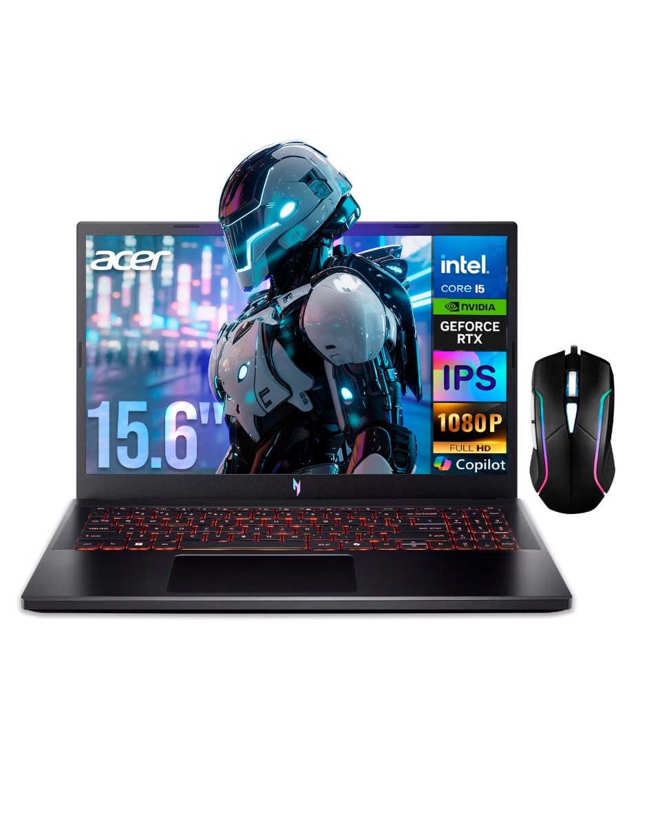 ACER Laptop gamer ACER V15I-5050C5321TM 15.6 pulgadas Full HD Intel Core i5 NVIDIA GeForce RTX 5050 32 GB RAM 1 TB SSD