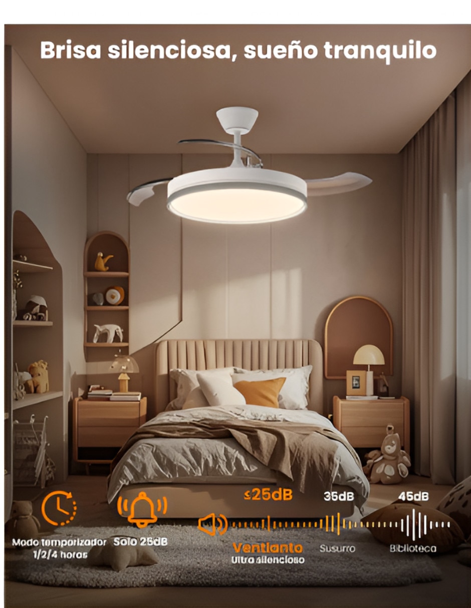 Ventilador de techo xtellar3 velocidades