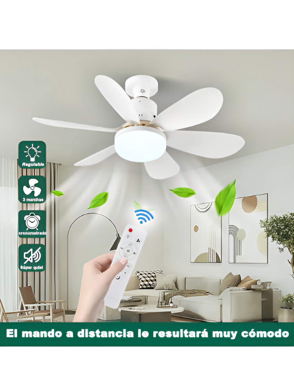Ventilador de techo 6 velocidades