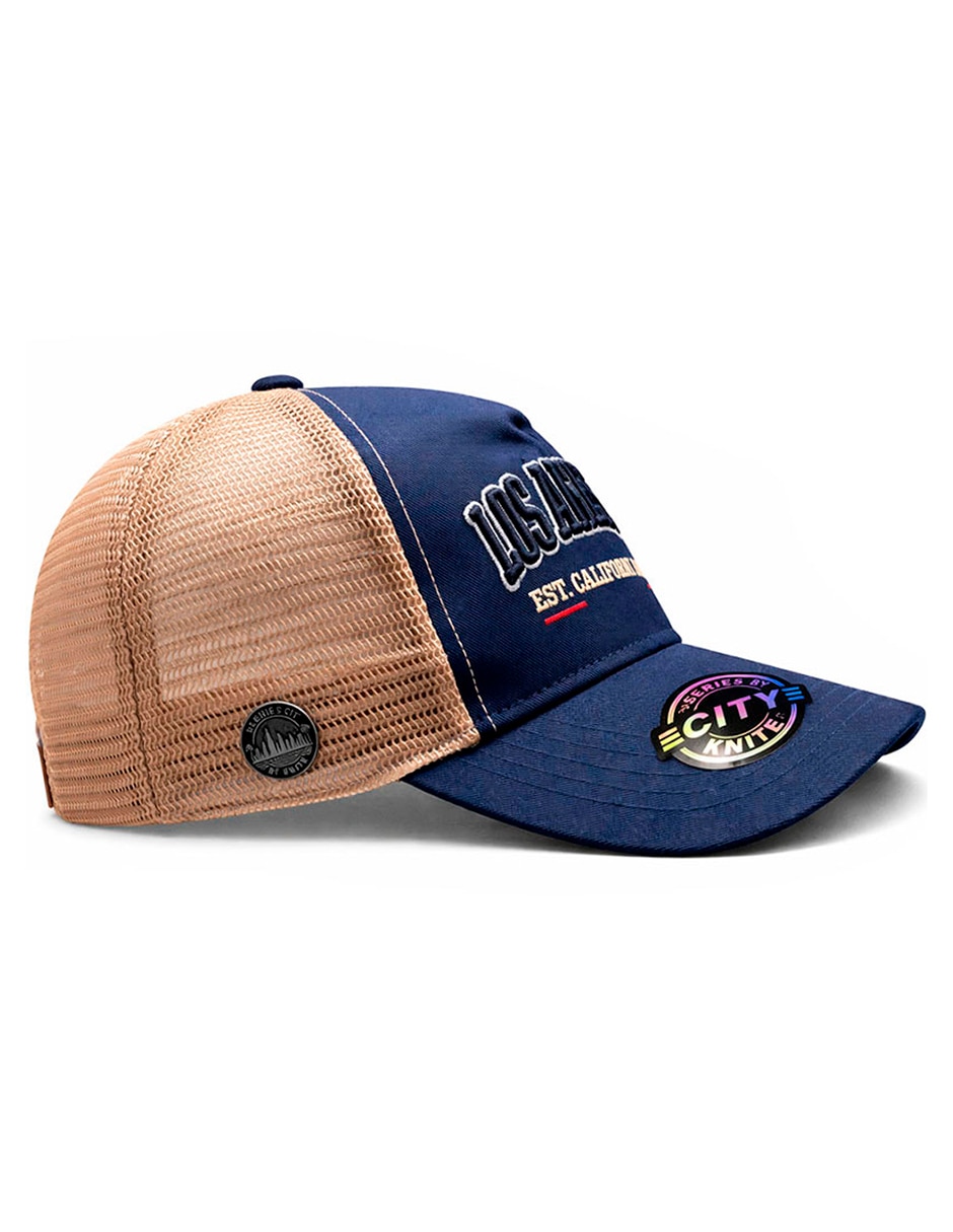 Gorra visera curva snapback para casual knite para hombre