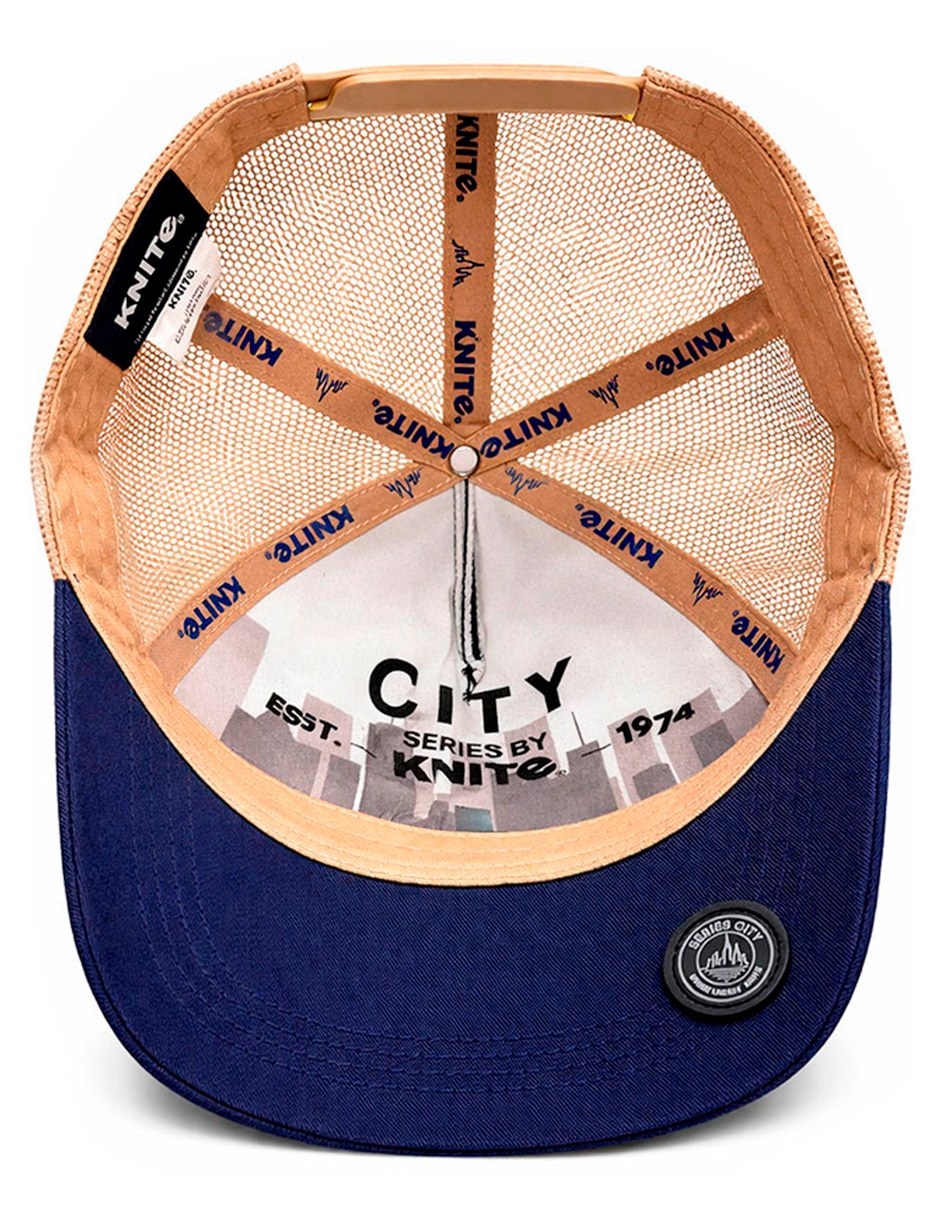 Gorra visera curva snapback para casual knite para hombre