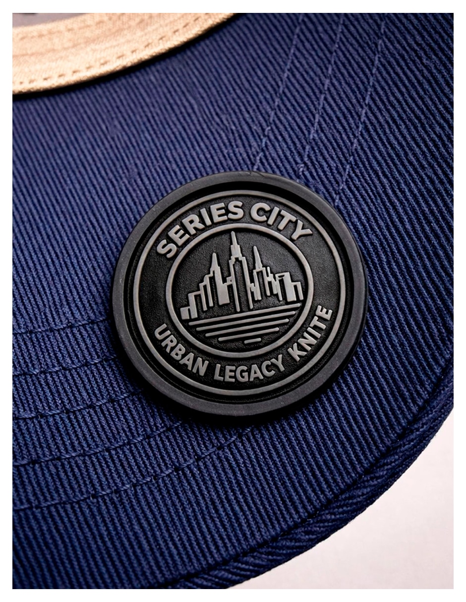 Gorra visera curva snapback para casual knite para hombre