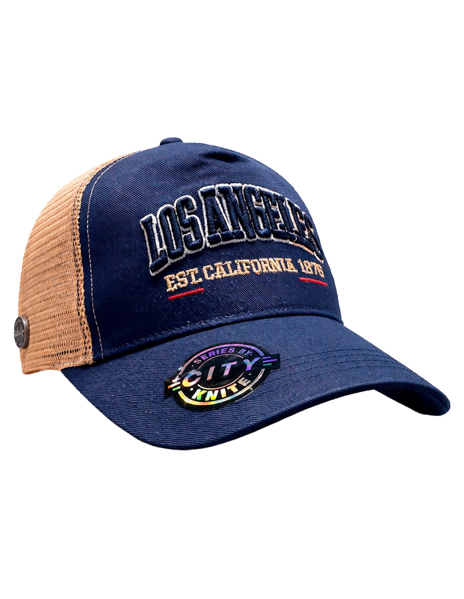 Gorra visera curva snapback para casual knite para hombre