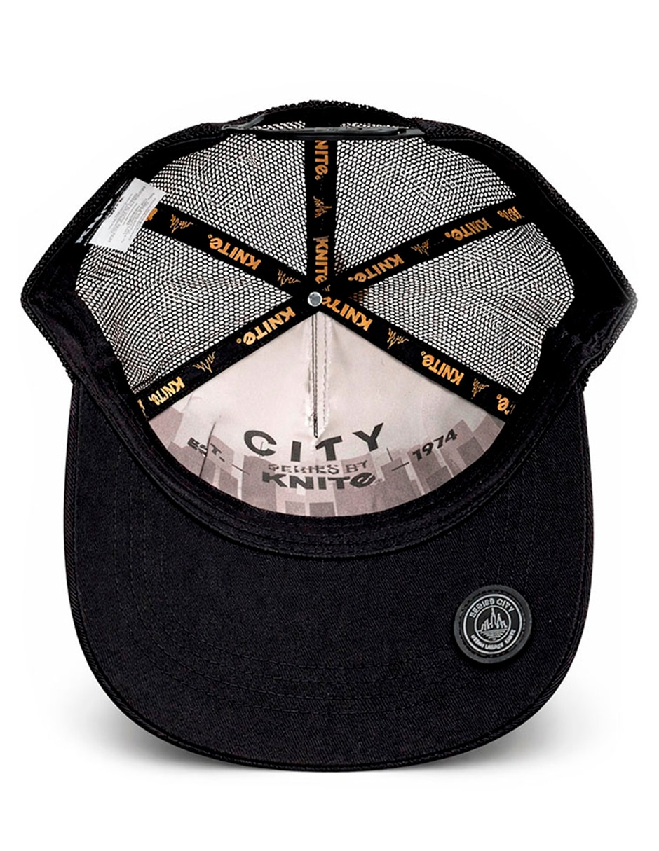 Gorra visera curva snapback para casual knite para hombre
