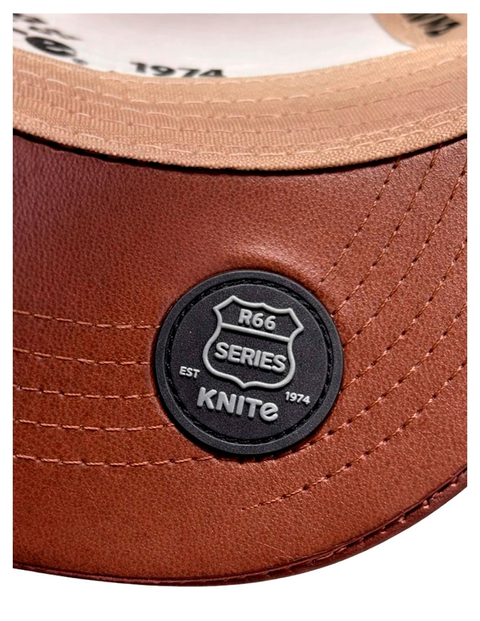 Gorra visera curva snapback para casual knite para hombre