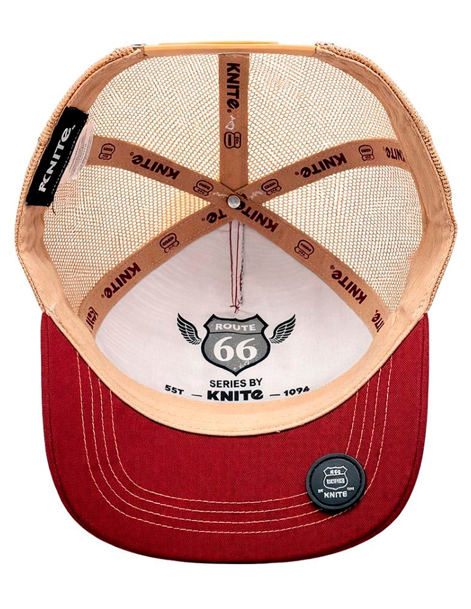 Gorra visera curva snapback para casual knite para hombre