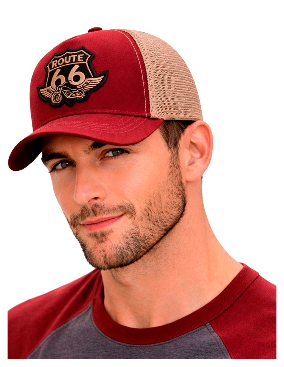 Gorra visera curva snapback para casual knite para hombre