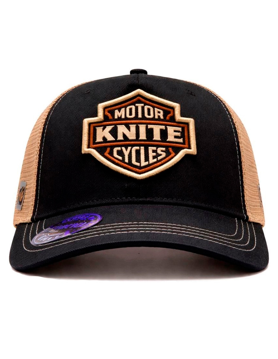 Gorra visera curva snapback para casual knite para hombre