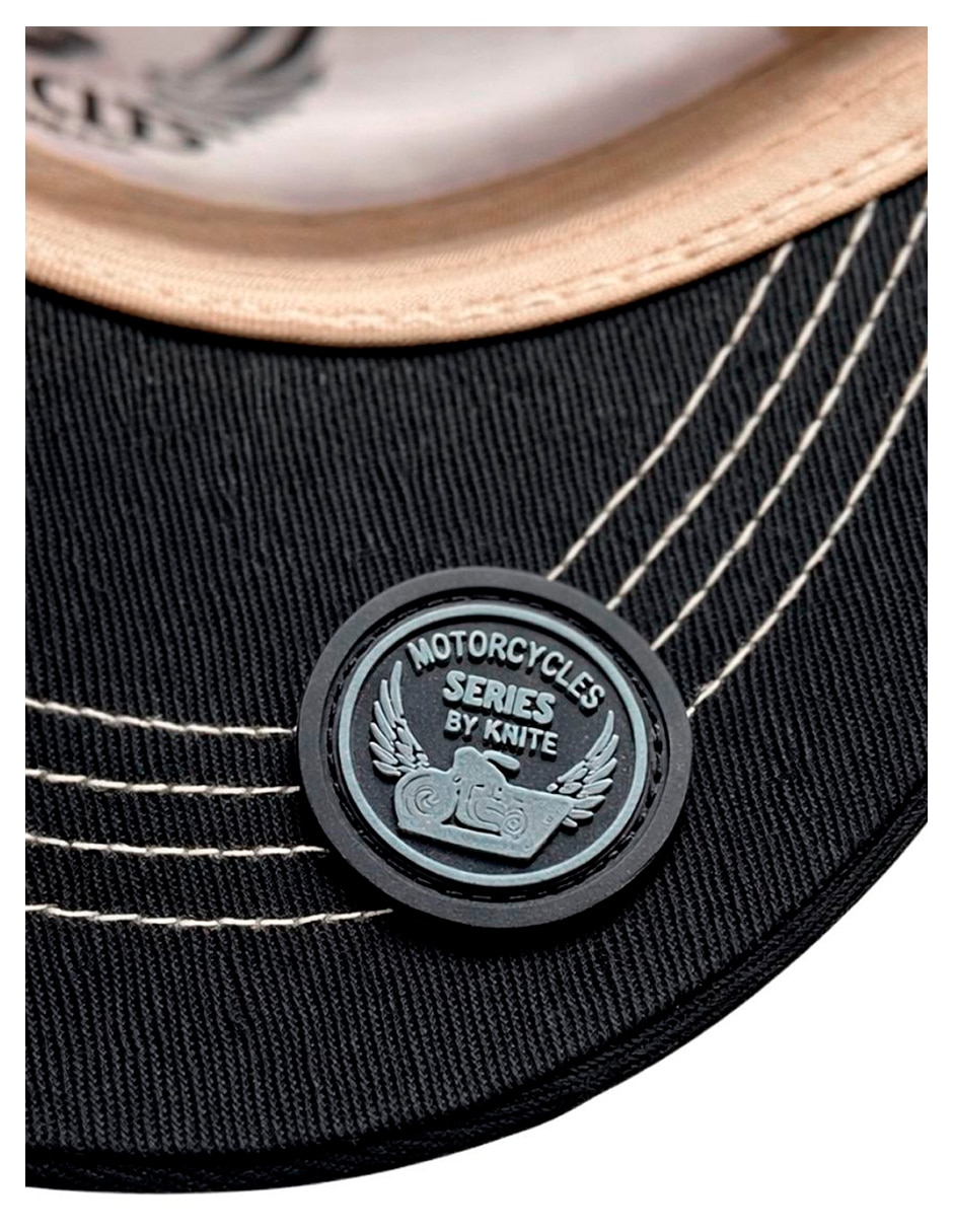 Gorra visera curva snapback para casual knite para hombre